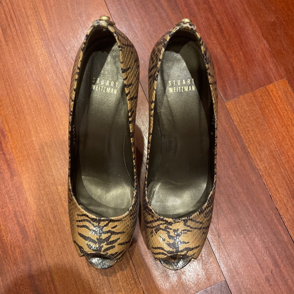Stuart weitzman wedged heels